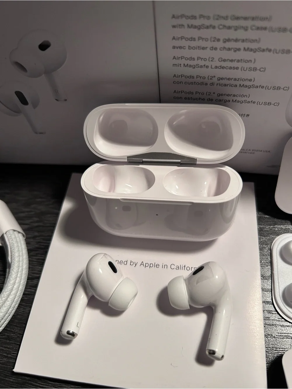 Apple White AirPods Pro Earbud Headphones